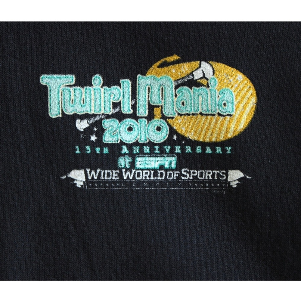 Champion Disney Twirl Mania 2010 Hoodie Medium Navy Blue Minnie Mouse Graphic - Picture 4 of 8